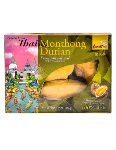 Lamai Thai Frozen Fresh Thai Monthong Durian 454g