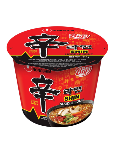 Nongshim Shin Noodle Cup Soup 114g