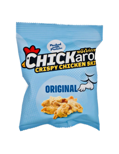 Chickaron Crispy Chicken Skin Original 40g