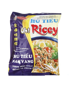 Oh! Ricey Instant Rice Noodles Phnom Penh Flavour 70g x 24 (1 case)