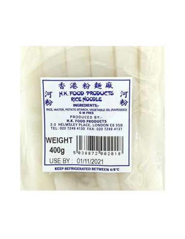HK Food Rice Noodle 400g Ho Fun - Fresh | Sing Kee