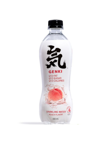 元気森林苏打气泡水 白桃味 480ml