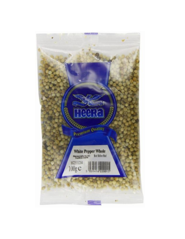 Heera White Pepper Whole 100g