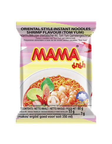 Mama Shrimp Tom Yum Instant Noodles 60g