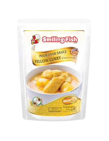 Smiling Fish Pour Over Sauce Yellow Curry 250g