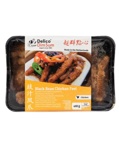 Delico Black Bean Chicken Feet 400g