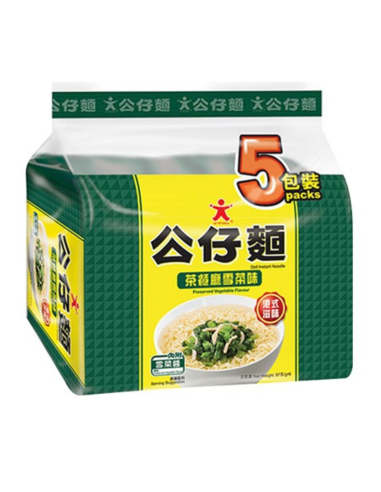 公仔面茶餐厅雪菜味(97g*5 Pcs)