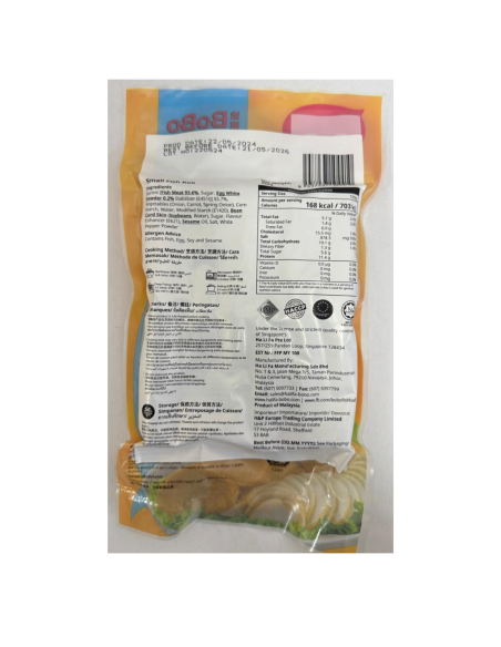 BoBo 特级小鱼卷（鱼饼）250g