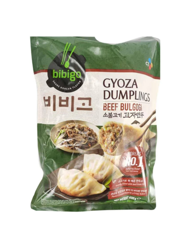 CJ Bibigo Beef Bulgogi Gyoza Dumplings 600g