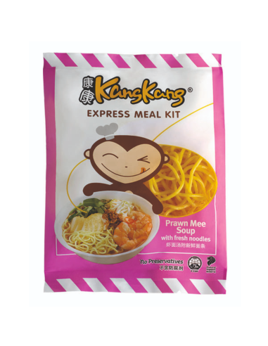 Kang Kang Express Meal Kit Prawn Mee Soup 220g