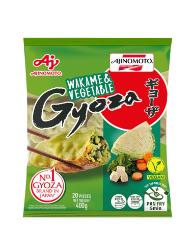 Ajinomoto Wakame and Vegetable Gyoza 400g (Frozen)