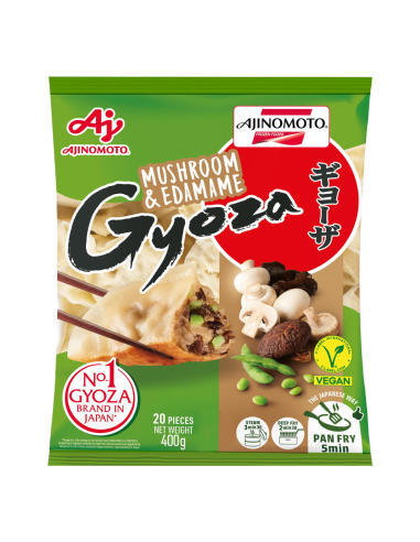 Ajinomoto Mushroom and Edamame Gyoza (20 Pieces) 400g