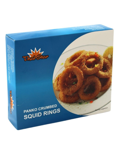 Thai Star Squid Rings Coated in Panko 500g