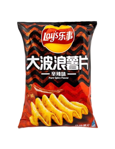 Lays Potato Chip Spicy Fla 70g