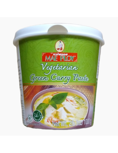 Mae Ploy Vegetarian Green Curry Paste - 1kg