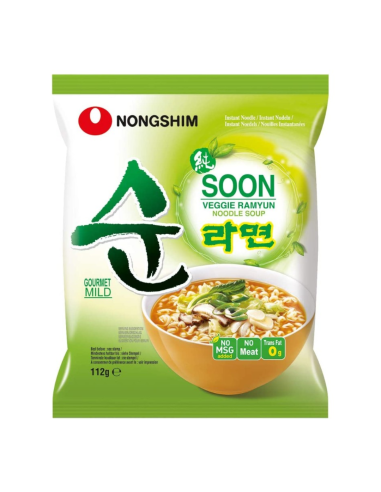 Nongshim Soon Veggie Ramyun 112g