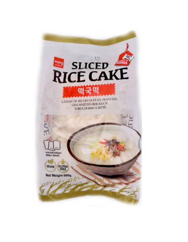 Wang Sliced Rice Cake Tteokbokki 600g