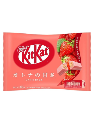 NESTLE 迷你KIT KAT(草莓脆饼限定口味) 124g