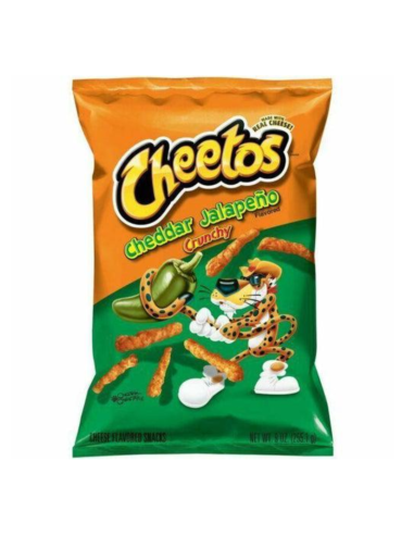 Cheetos Japan Frito Lay Cheddar Cheese & Jalapeno Crunchy 75g