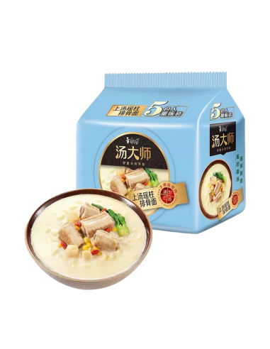 KSF Dried Scallop Pork Bone Noodle 112g*5