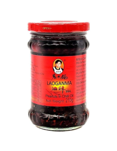 Laoganma Peanuts In Chilli Oil 210g