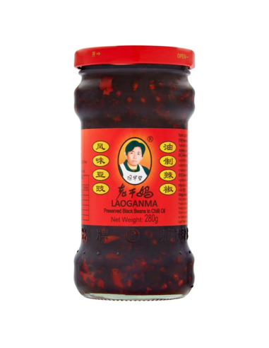 Laoganma Preserved Black Beans In Chilli Oil 280g