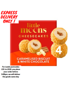 Little Moon Cheesecake Mochi - Caramelised Biscuit & White Chocolate 30g*4
