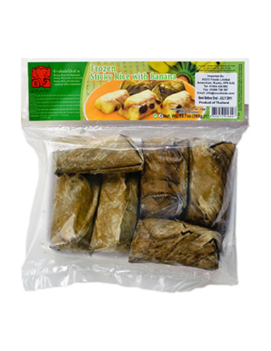 Chang Frozen Sticky Rice with Banana Dessert 390g