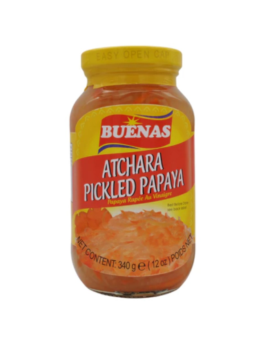 Buenas Pickled Grated Papaya (Atchara) 340g