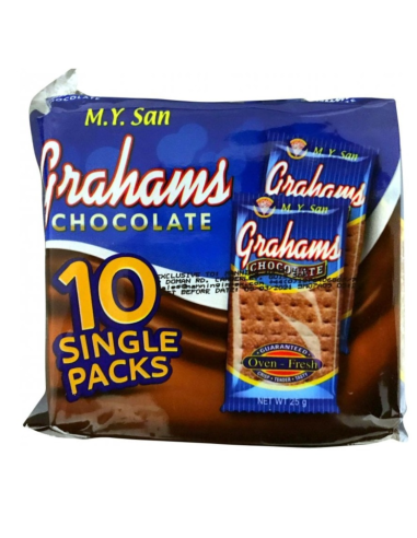 Graham Chocolate Crackers 250g (25g x 10)