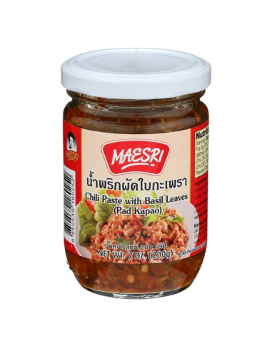 Maesri Chilli Paste & Holy Basil (Pad Ka Prao) 200g