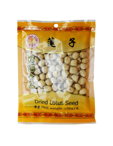 Golden Lily Dried Lotus Seeds (Tung Sum) 100g