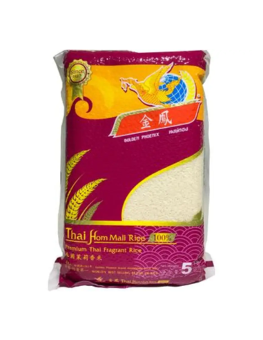 Golden Phoenix (Hong Thong) Thai Jasmine Rice 5kg