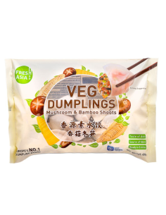 Freshasia Mushroom & Bamboo Shoots Dumplings 450g