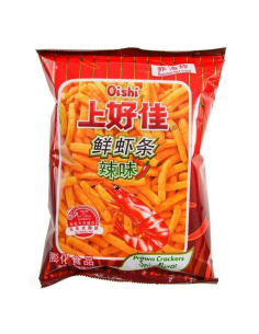 Oishi Prawn Crackers Spicy 40g