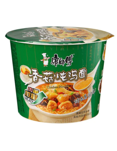 KSF Mushroom Stewed Chicken Noodles (Cup) 105g -  - 麵條 ZH