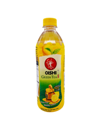 OISHI GREEN TEA HONEY AND LEMON FLAVOUR 500ML -  - 飲品 ZH