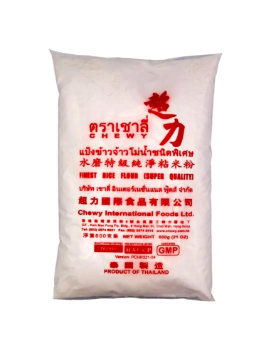 超力水磨特級純淨粘米粉 1 case (600g x 20)