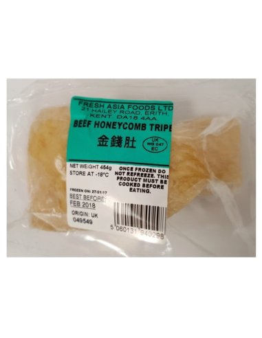 Freshasia Raw Beef Honeycomb Tripe 800g