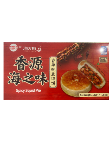 Freshasia Spicy Squid Pie 480g