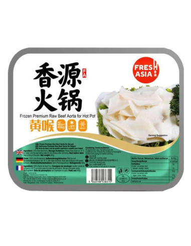 Freshasia Frozen Premium Raw Beef Aorta 400g