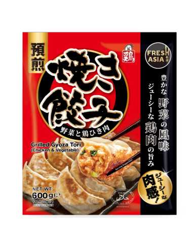 Freshasia Grilled Gyoza Tori (Chicken & Vegetable) 600g