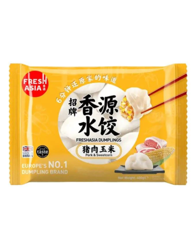 香源猪肉玉米水饺400g