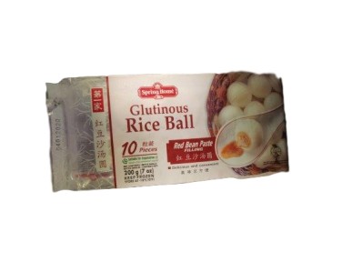SPRING HOME Glutinous Rice Ball (Red Bean Paste) 10pcs 200g