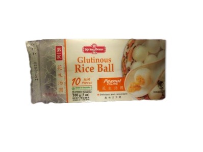 SPRING HOME Glutinous Rice Ball (Peanut Filling) 10pcs 200g