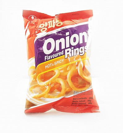 NONGSHIM Onion Flavoured Rings - Hot & Spicy 40g