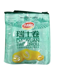 Daliyuan Swiss Roll Banana 240g