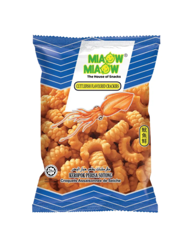 Miaow Miaow Cuttlefish Flavoured Snack 50g