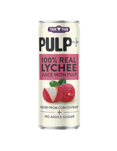 Tiger Tiger Lychee Juice with Pulp 320ml