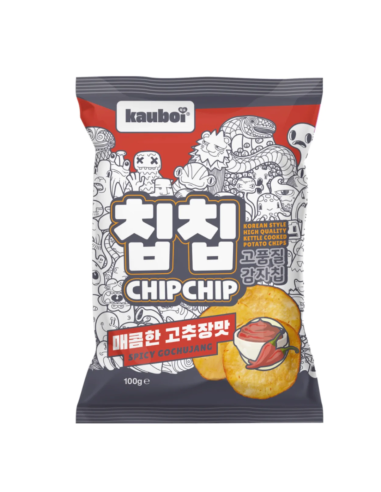 KAUBOI Chip Chip Spicy Gochujang 100g